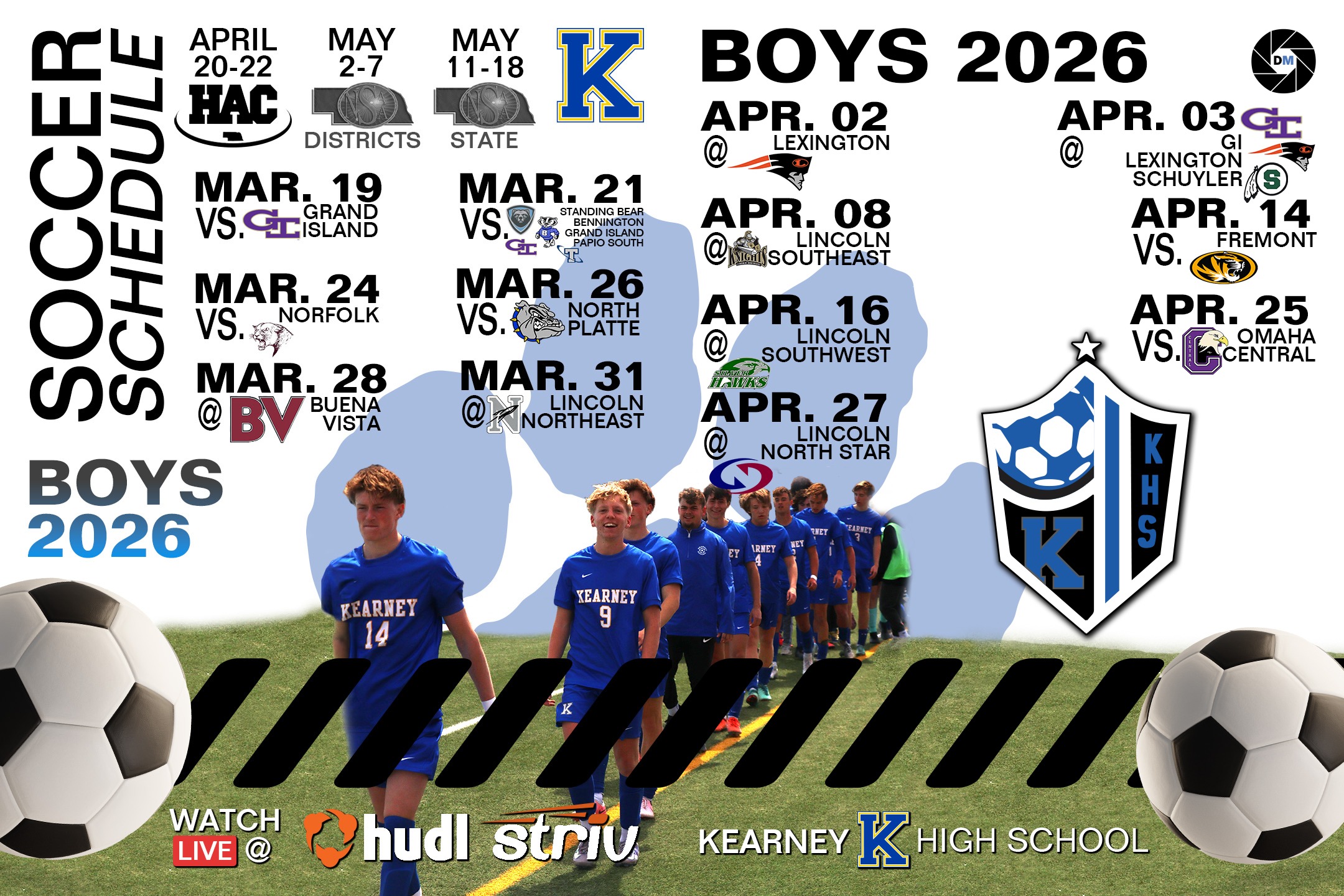 Boys Varsity Schedule